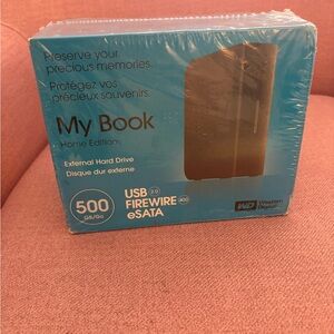 My Book Home Edition External Hard Drive - Blue and Black (Western Digital)